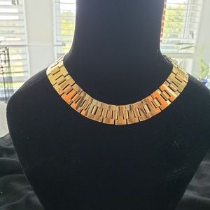 Vintage gold tone neck piece